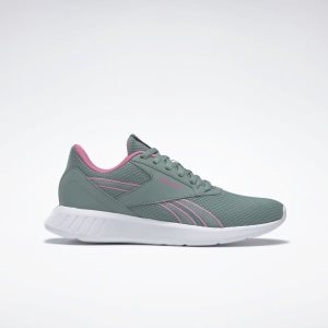 Buty Do Biegania Damskie Reebok Lite 2.0 Zielone/Białe/Różowe PL 87CSAGF